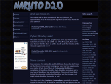 Tablet Screenshot of narutod20.com